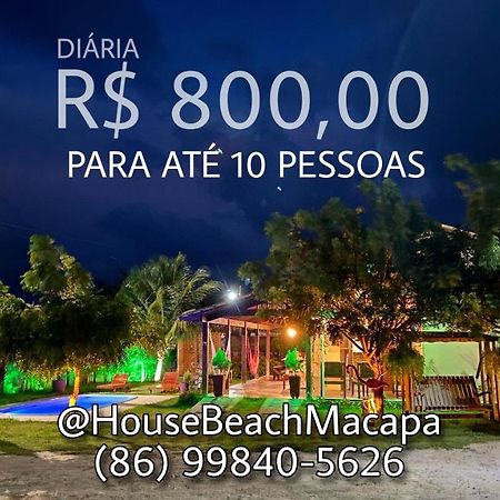 House Beach Macapa - Praia De Macapa Екстер'єр фото