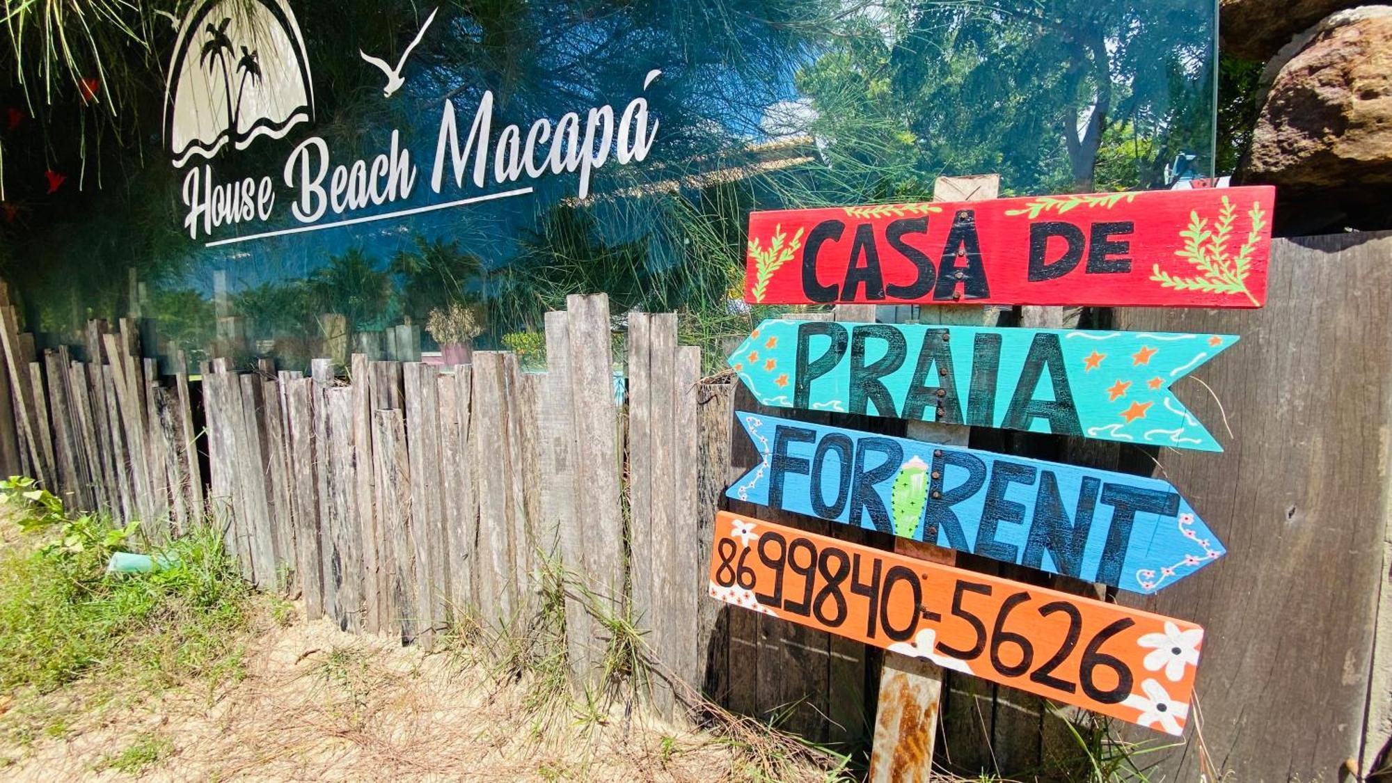 House Beach Macapa - Praia De Macapa Екстер'єр фото