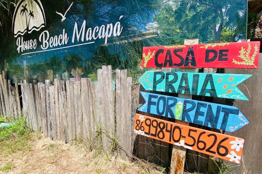 House Beach Macapa - Praia De Macapa Екстер'єр фото